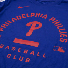 Philadelphia Phillies Early Work 2026 MLB Authentic Tri-Blend T-Shirt Blue - Taass for sale