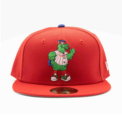 Philadelphia Phillies Phillie Phanatic 59FIFTY Fitted MLB Cap Red - Taass sale