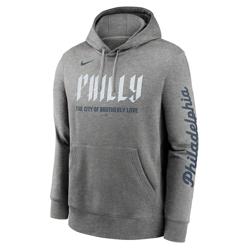 Philadelphia Phillies City Connect Nike French Terry Club Hoodie Gray - Taass sale