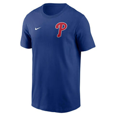 Philadelphia Phillies 2-Hit Nike Cotton T-Shirt Blue - Taass Online