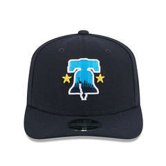 Philadelphia Phillies Official MLB City Connect Stretch-Snap 9SEVENTY Snapback Cap Navy - Taass discount