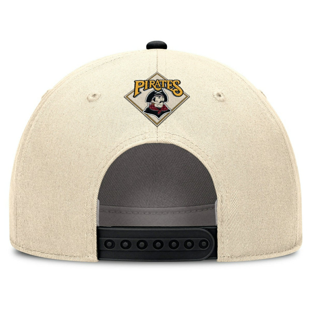 Pittsburgh Pirates Cooperstown Rise Adjustable MLB Cap Natural - Taass outlet