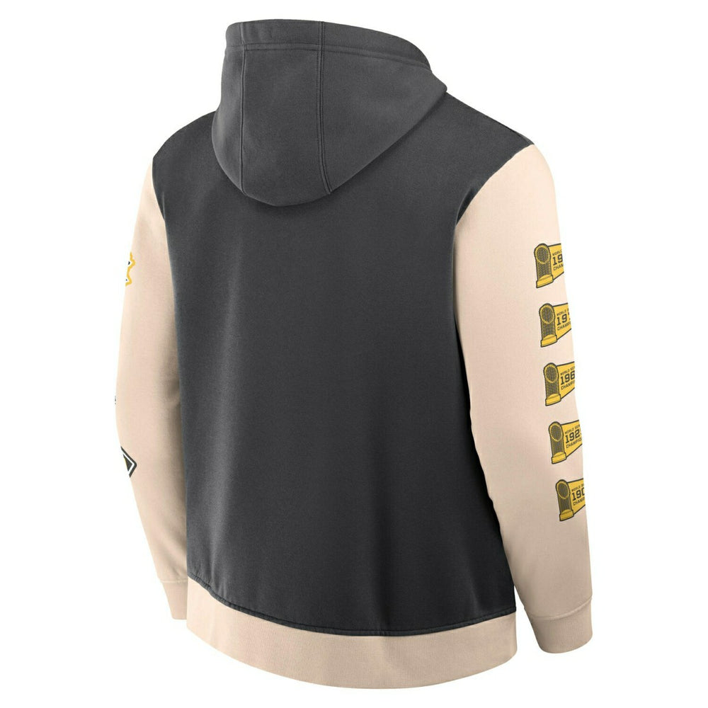 Pittsburgh Pirates Run It Down Retro MLB Full-Zip Hoodie - Taass on sale