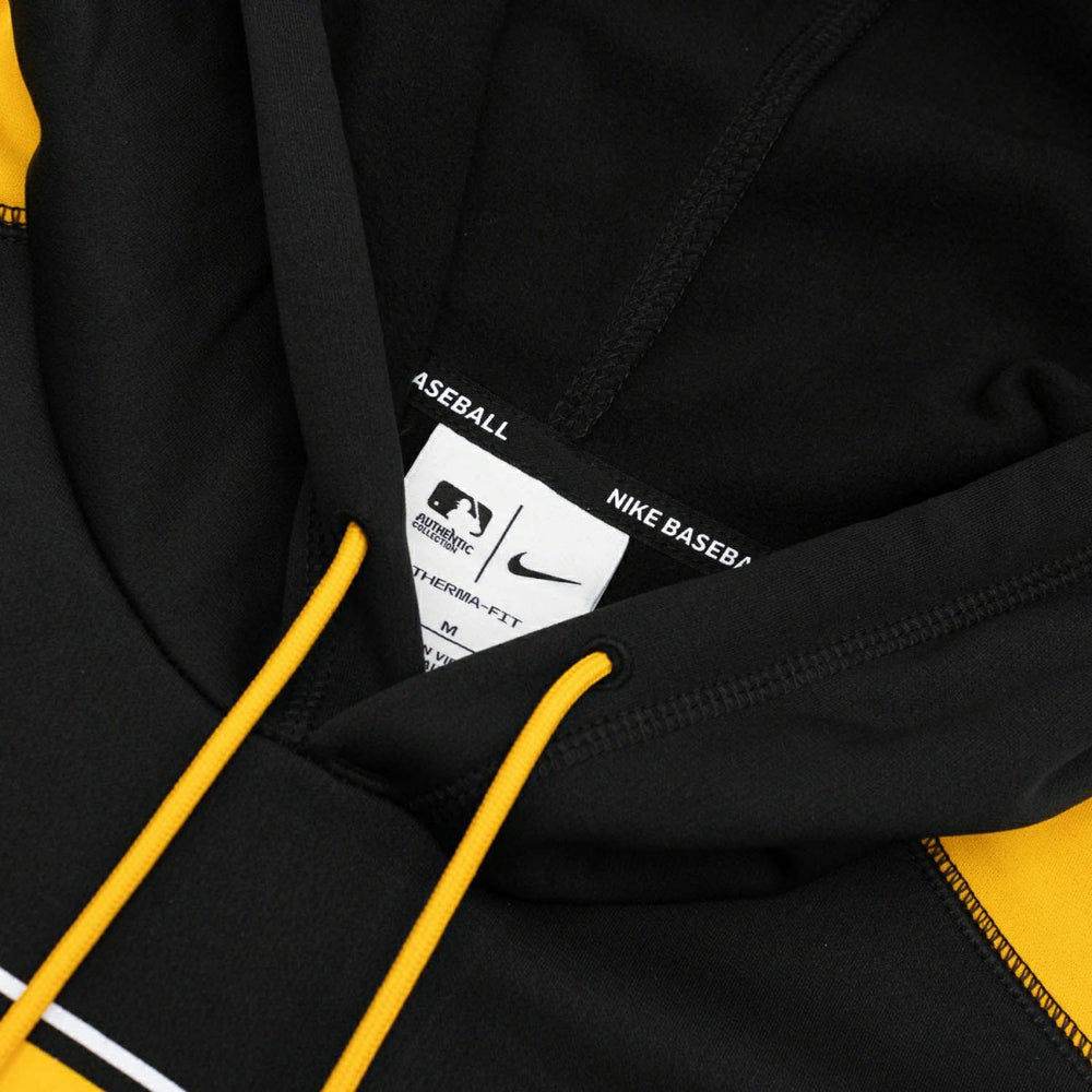 Pittsburgh Pirates 2025 MLB Authentic Performance Therma Hoodie Black - Taass sale