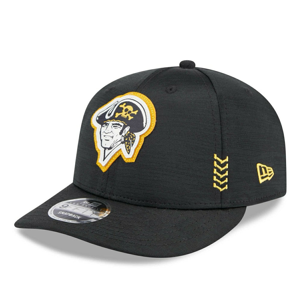 Pittsburgh Pirates 2024 MLB Clubhouse New Era Low Profile 9FIFTY Snapback Cap Black - Taass Online