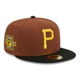 Pittsburgh Pirates Harvest New Era 59FIFTY Fitted MLB Cap Brown - Taass discount