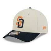 San Diego Padres MLB City Connect 9FORTY M-Crown Snapback Cap Natural - Taass sale