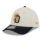 San Diego Padres MLB City Connect 39THIRTY M-Crown Flex Cap Natural - Taass Online
