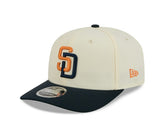 San Diego Padres MLB City Connect Stretch-Snap 9SEVENTY Cap Natural - Taass discount