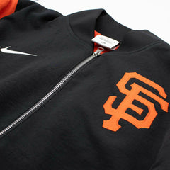 San Francisco Giants 2026 MLB Authentic Dugout Bomber Jacket Black - Taass Online