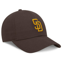 San Diego Padres Organic Cotton Nike Club Adjustable Cap Brown - Taass on sale