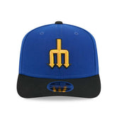 Seattle Mariners MLB City Connect Stretch-Snap 9SEVENTY Cap Blue - Taass on sale