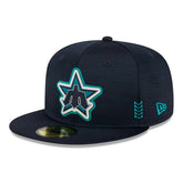 Seattle Mariners 2024 MLB Clubhouse New Era 59FIFTY Fitted Cap Navy - Taass Online