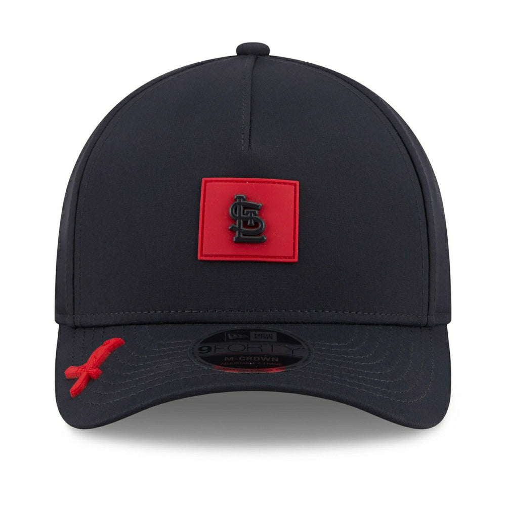 St. Louis Cardinals 2026 MLB Clubhouse 9FORTY M-Crown A-Frame Snapback Cap - Taass Online