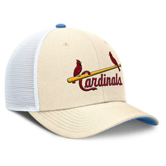 St. Louis Cardinals Cooperstown Rise Dri-FIT Trucker MLB Cap Natural - Taass on sale