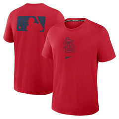 St. Louis Cardinals Early Work 2025 MLB Authentic Nike Tri-Blend T-Shirt Red - Taass sale
