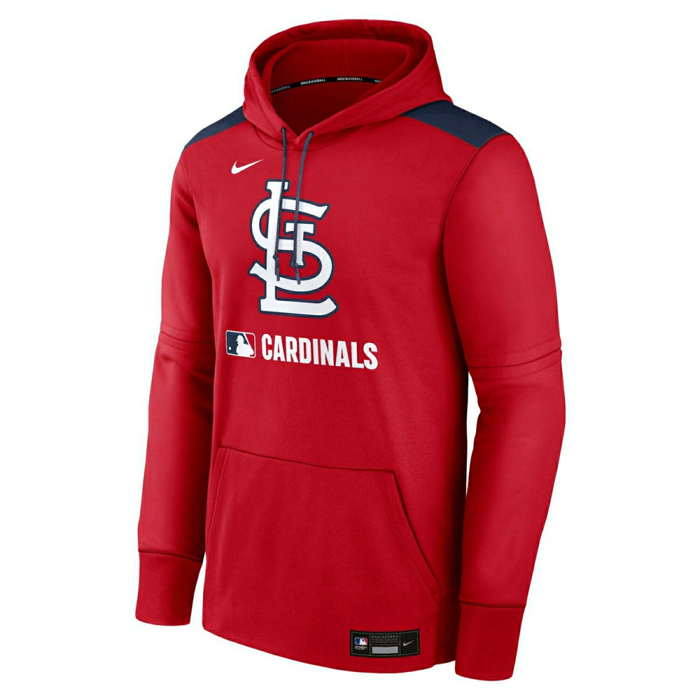 St. Louis Cardinals 2025 MLB Authentic Performance Therma Hoodie Red - Taass discount