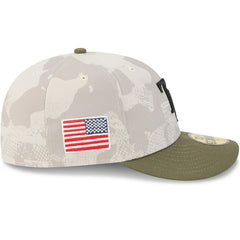 Tampa Bay Rays 2025 MLB Authentic Armed Forces Pre-Curved 59FIFTY Fitted Cap - Taass US