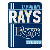 Tampa Bay Rays Walk Off Super Plush MLB Throw - Taass for sale