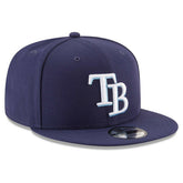 Tampa Bay Rays Basic Logo New Era 9FIFTY MLB Snapback Cap - Taass discount
