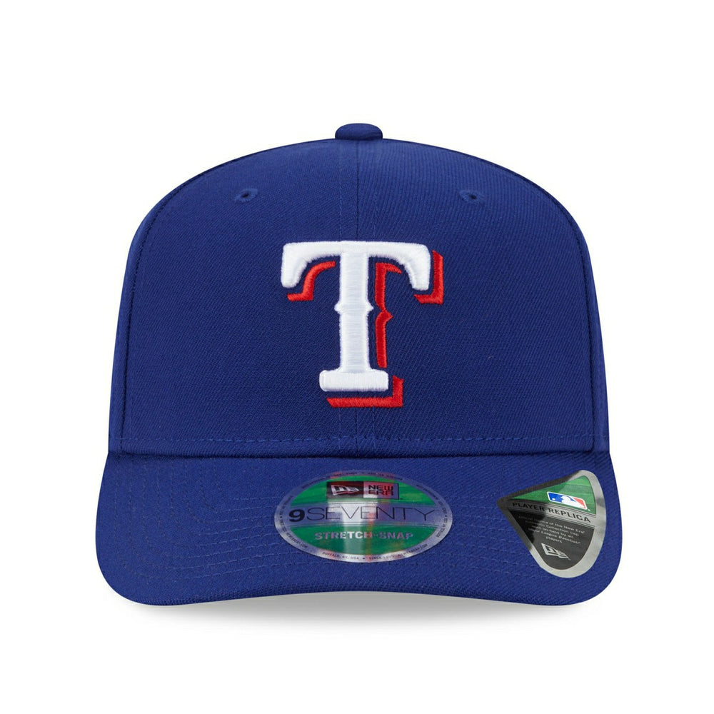 Texas Rangers MLB Player Replica 9SEVENTY Stretch-Snap Cap Game - Taass for sale