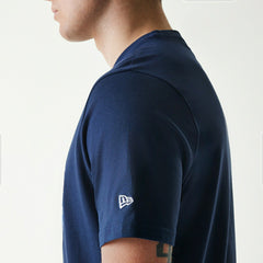 Texas Rangers Team Logo New Era MLB T-Shirt Navy - Taass US