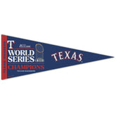 Texas Rangers 2023 World Series Champions Premium MLB Pennant - Taass sale
