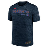 Toronto Blue Jays City Connect 2026 MLB Authentic Velocity T-Shirt Navy - Taass discount