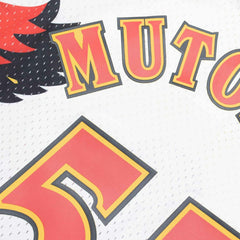 Dikembe Mutombo #55 Atlanta Hawks 1996-97 Swingman NBA Jersey White - Taass sale