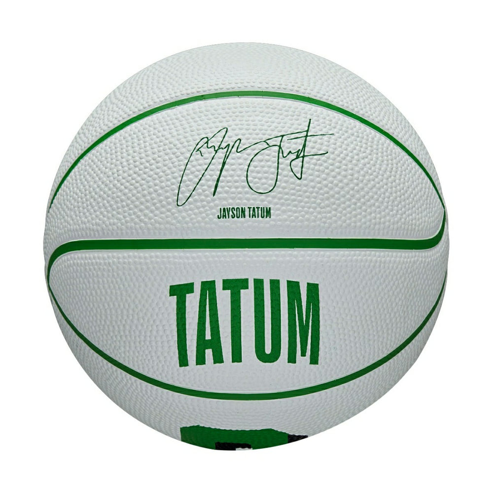 Jayson Tatum #0 Boston Celtics Wilson NBA Mini Basketball (Size 3) - Taass for sale