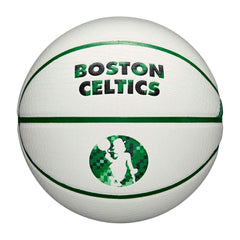 Boston Celtics Pixel NBA Basketball White (Size 7) - Taass discount