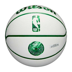 Boston Celtics Pixel NBA Basketball White (Size 7) - Taass discount