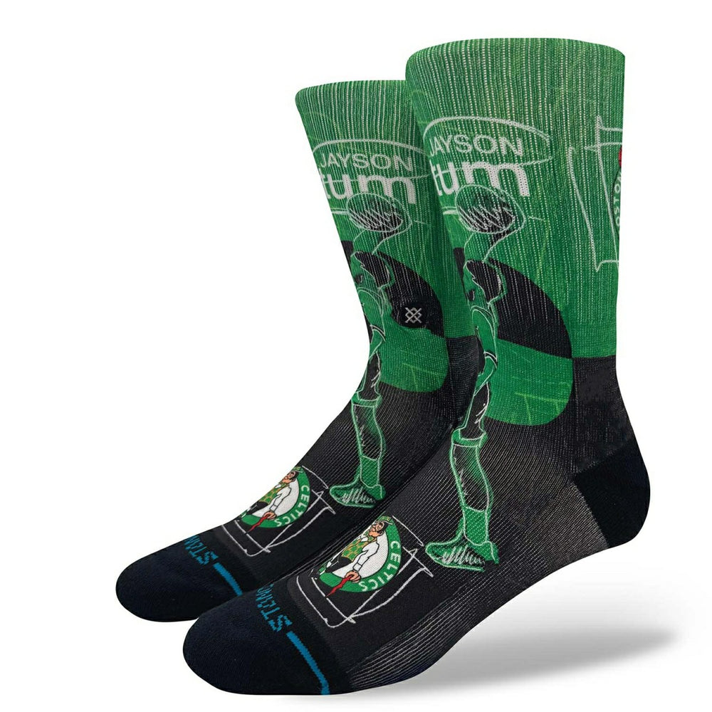 Jayson Tatum Boston CelticsStance Pasted Crew Socks - Taass sale