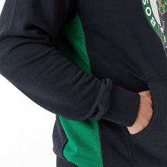 Boston Celtics Mesh Panel New Era Oversized NBA Hoodie - Taass Online