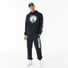 Boston Celtics Mesh Panel New Era Oversized NBA Hoodie - Taass Online