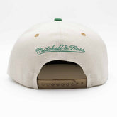 Boston Celtics Pop Panel Mitchell & Ness Snapback NBA Cap - Taass outlet