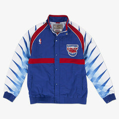 New Jersey Nets 1993-94 Authentic Warm Up NBA Jacket Blue - Taass outlet