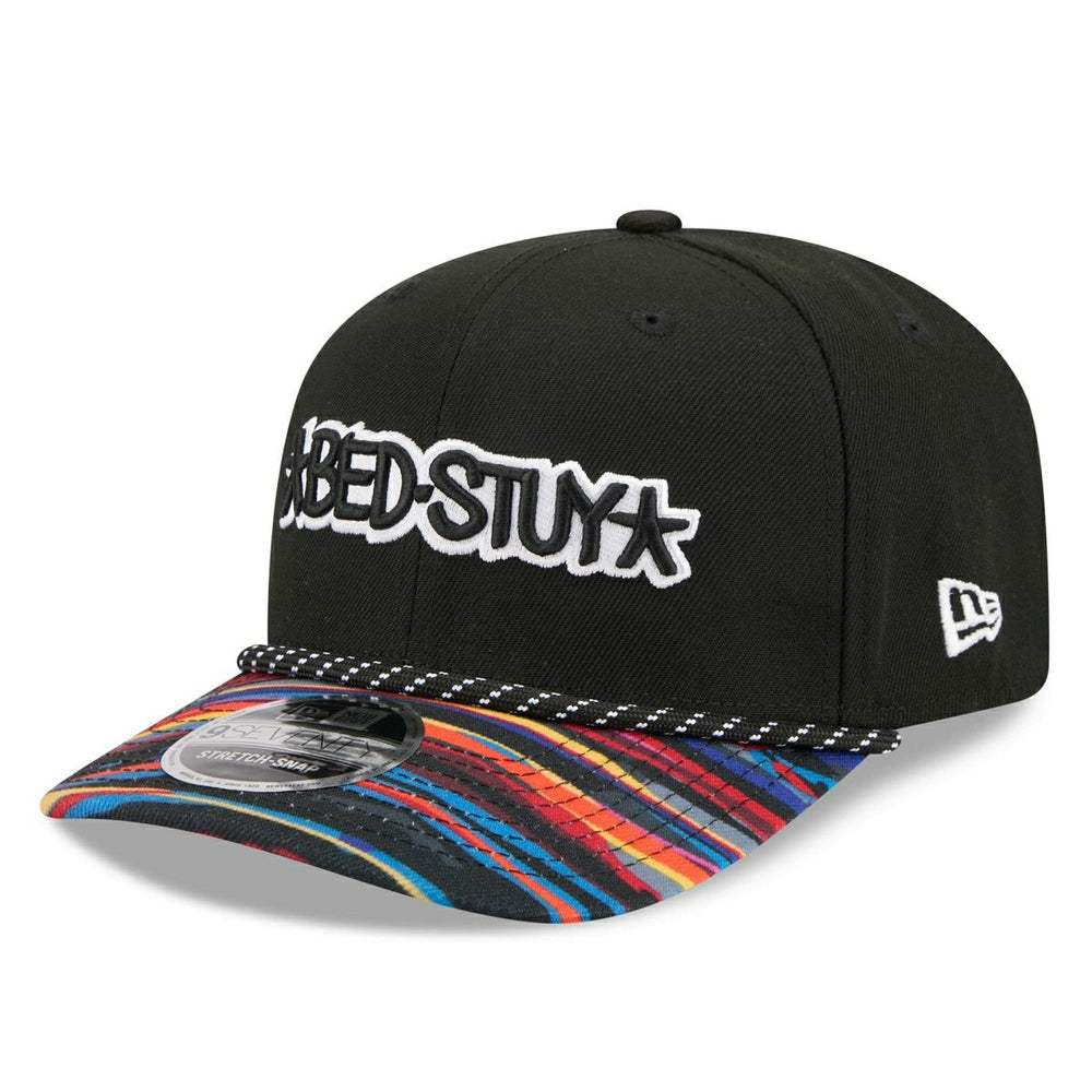 Brooklyn Nets 2025-26 NBA City Edition 9SEVENTY Stretch-Snap Cap - Taass Online