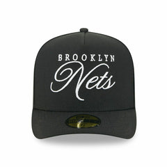 Brooklyn Nets 2025 NBA Draft New Era 59FIFTY A-Frame Fitted Cap Black - Taass Online