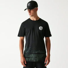 Brooklyn Nets 2024 NBA Tip-Off New Era T-Shirt Black - Taass Online