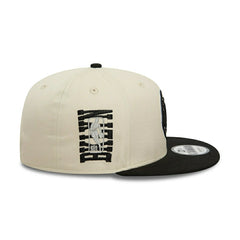 Brooklyn Nets NBA Logo New Era 9FIFTY Snapback Cap Stone - Taass outlet