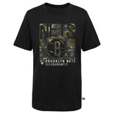 Kevin Durant Brooklyn Nets Camo Logo NBA T-Shirt Black - Taass on sale