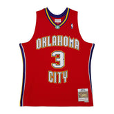 Chris Paul #3 Oklahoma City Hornets 2006-07 Mitchell & Ness Swingman NBA Jersey Red - Taass Online