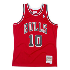 B.J. Armstrong #10 Chicago Bulls 1990-91 Swingman NBA Jersey Red - Taass US