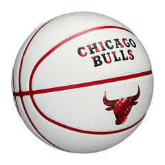 Chicago Bulls Pixel NBA Basketball White (Size 7) - Taass for sale