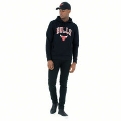 Chicago Bulls Team Logo Hoodie New Era NBA Sweatshirt - Taass for sale