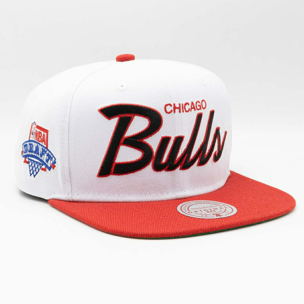 Chicago Bulls 1994 NBA Draft Mitchell & Ness Original Fit Snapback Cap - Taass US
