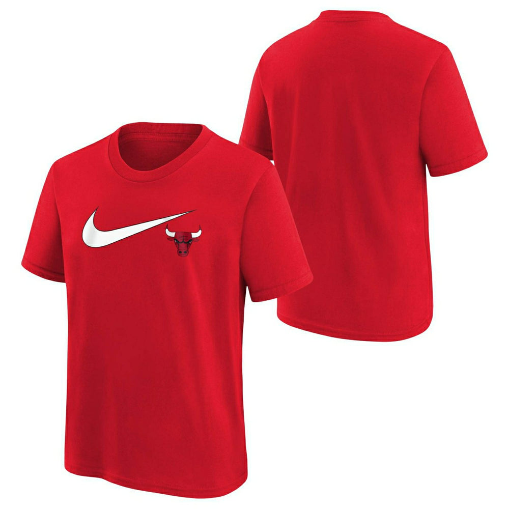 Chicago Bulls Nike Swoosh Logo NBA T-Shirt Rot (YOUTH) - Taass sale