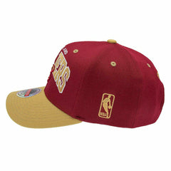 Cleveland Cavaliers Team Arch Classic Red Stretch-Snap NBA Cap Red - Taass US