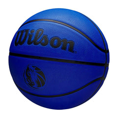 Dallas Mavericks Solid Wilson NBA Basketball Blue (Size 5) - Taass for sale